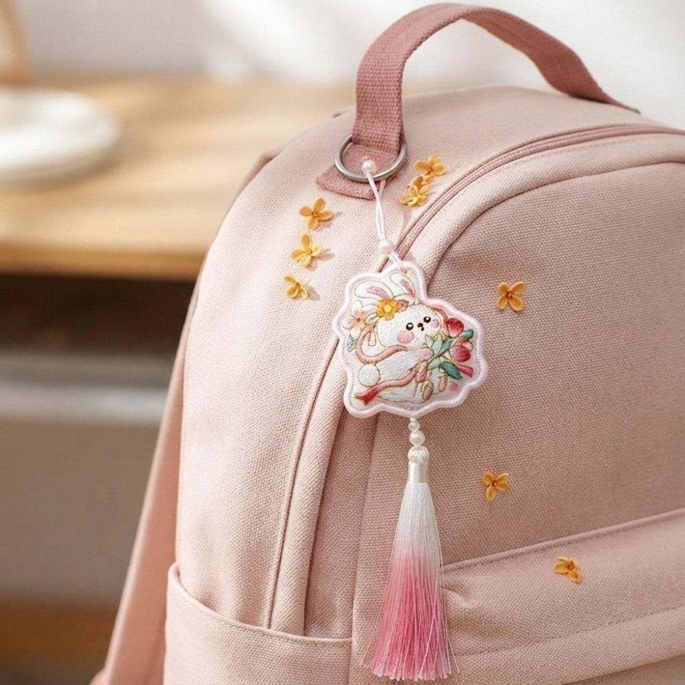 Embroidery Rabbit - Chinese Traditional Mid-Autumn Festival Rabbit Scented