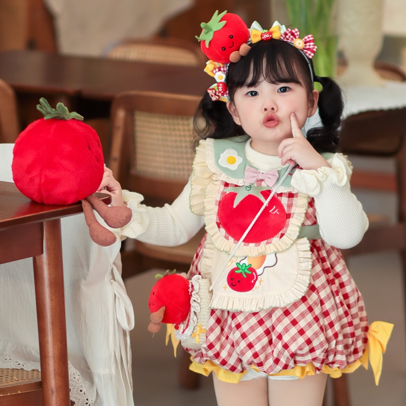 Cottagecore Kids Lolita Dress  - Embroidery Egg ulasan dan harga