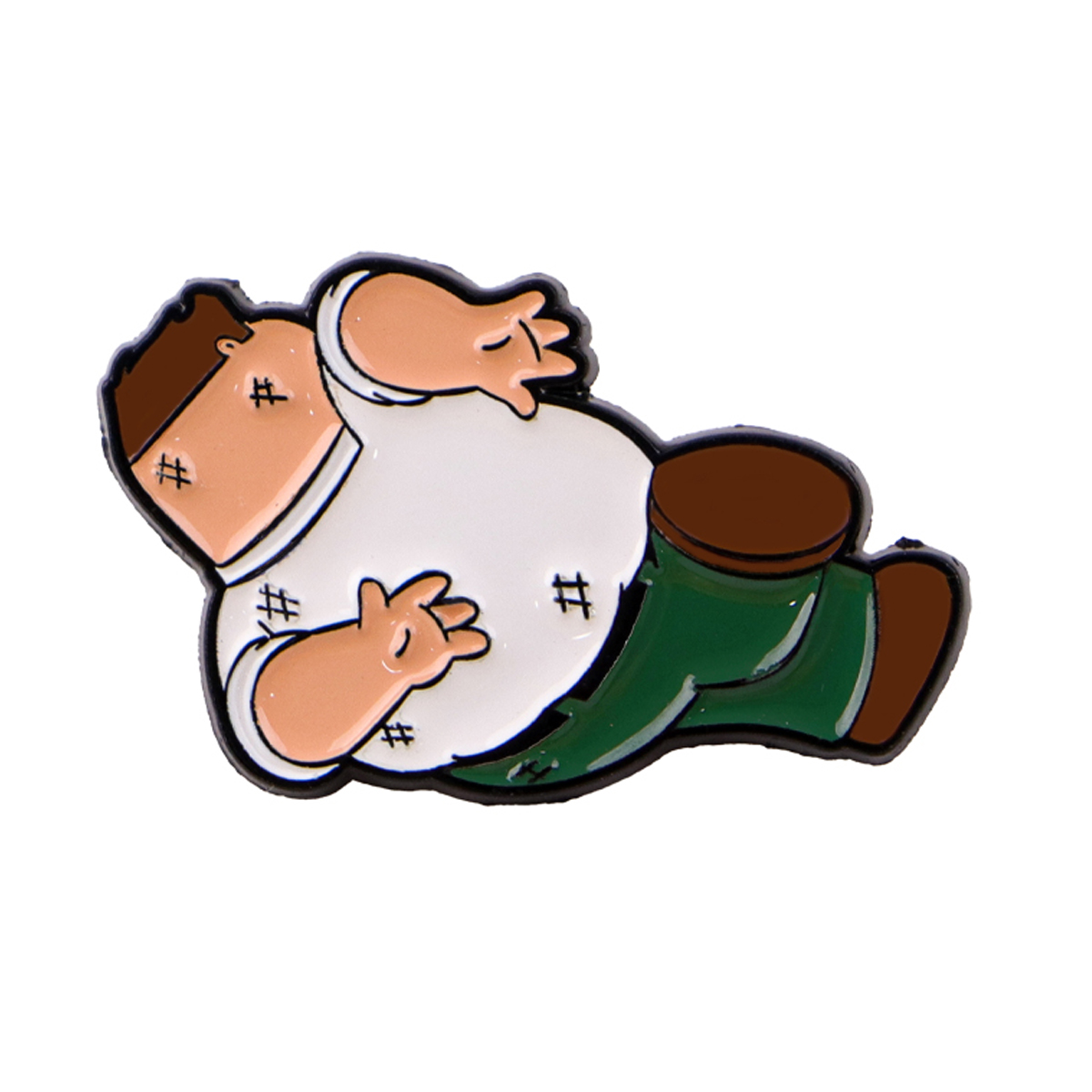 Funny Figure Enamel Pin Cartoo - Embroidery Illustration ulasan dan harga