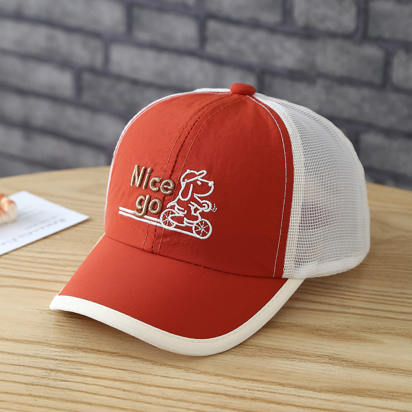 Summer Outdoor Quick-Drying Me - Embroidery Cap ulasan dan harga