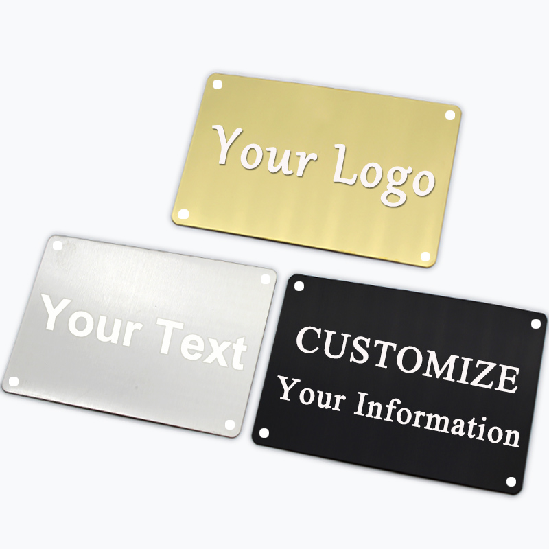 Custom Stainless Steel Name Ta - Embroidery Texture ulasan dan harga