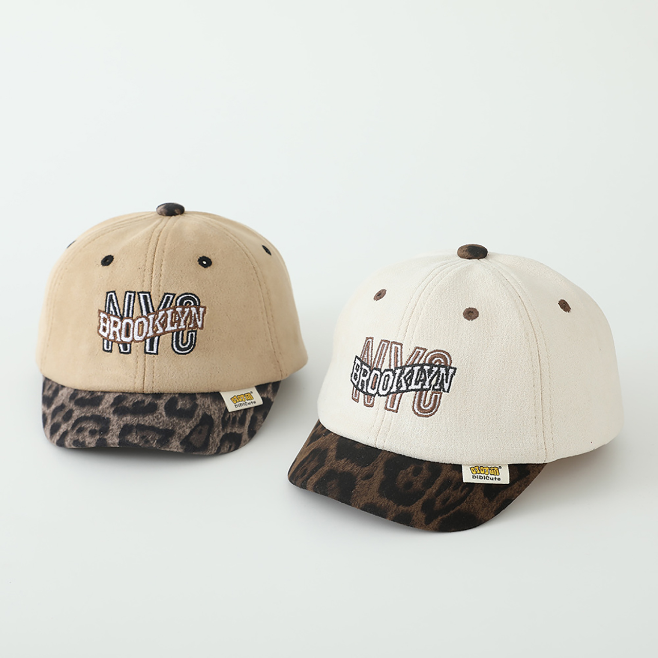 Boy Girl Short Brim Baseball C - Embroidery Cap ulasan dan harga