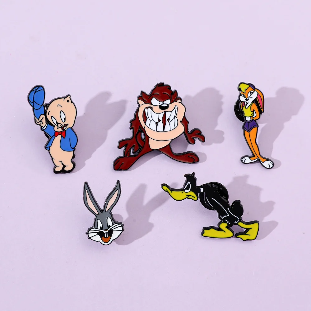 Set Rabbit Lapel Pins for Back - Embroidery Rabbit ulasan dan harga