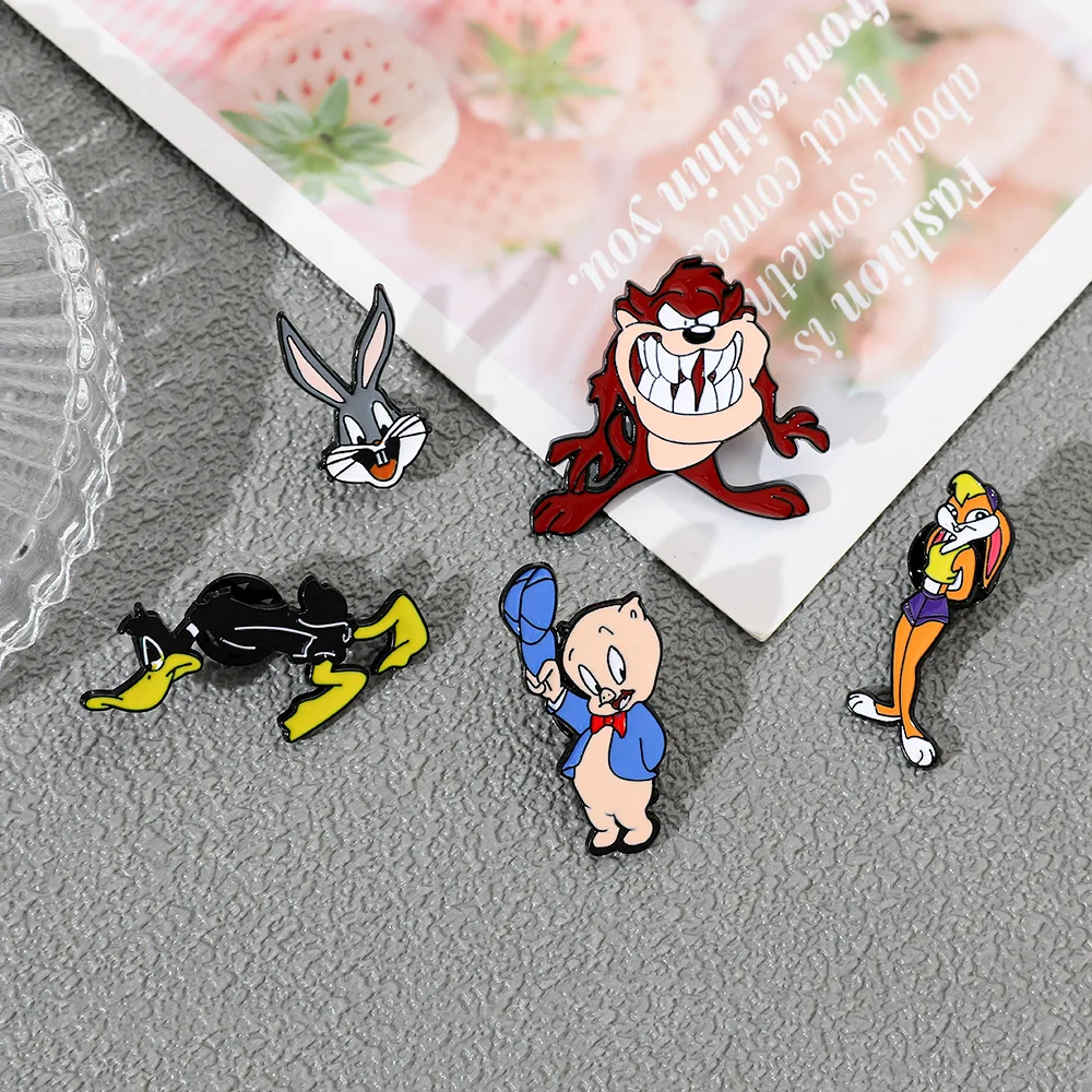 Set Rabbit Lapel Pins for Back - Embroidery Rabbit ulasan dan harga