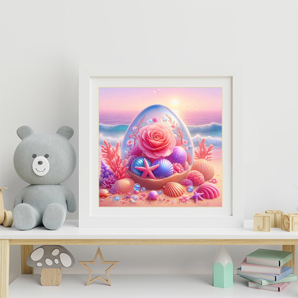 EverShine Diamond Painting Sea - Embroidery Egg ulasan dan harga