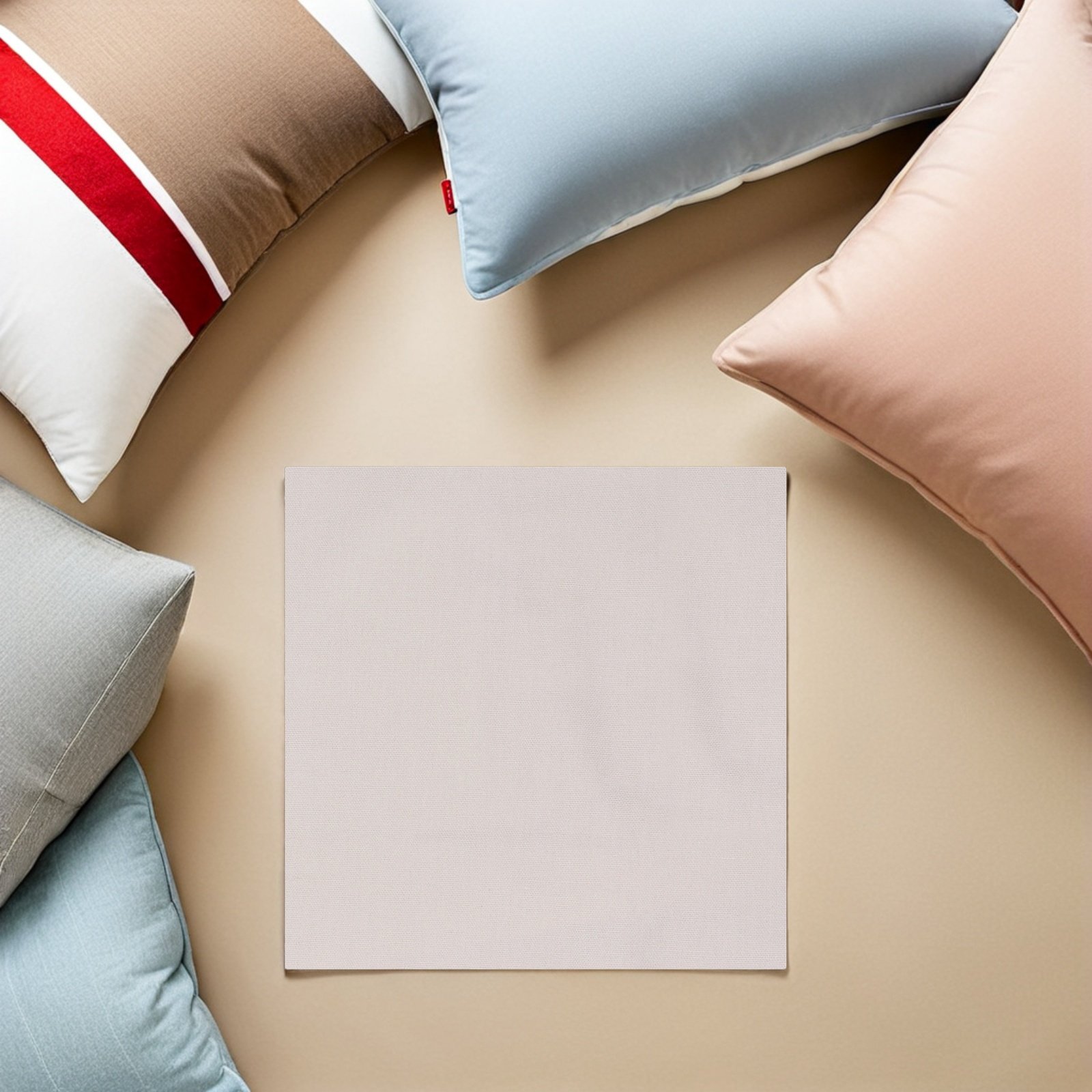 5Pcs Embroidery Fabric Cotton  - Embroidery Texture ulasan dan harga