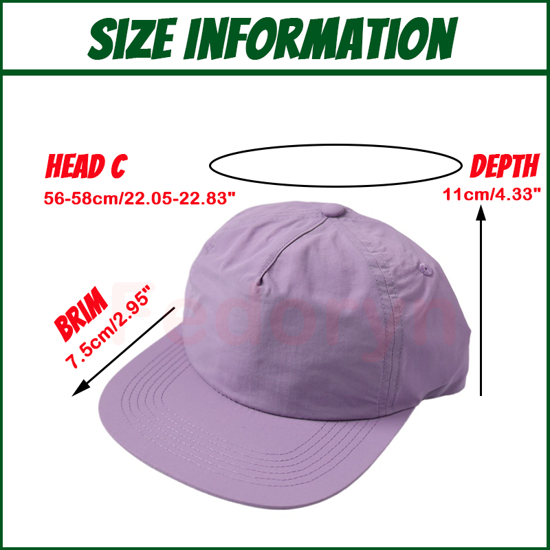 Fedoryn Custom Embroidery Base - Embroidery Cap ulasan dan harga