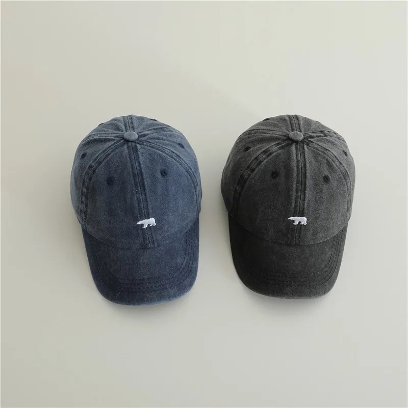 Kids Baseball Cap 49-53cm 2-6  - Embroidery Cap ulasan dan harga