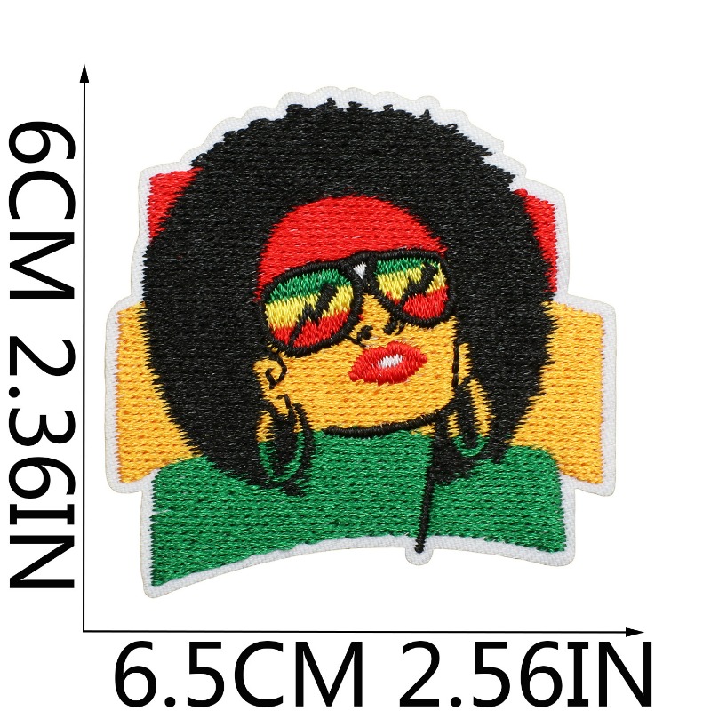 Black History Independence Day - Embroidery On Black Shirt ulasan dan harga