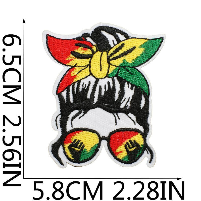 Black History Independence Day - Embroidery On Black Shirt ulasan dan harga
