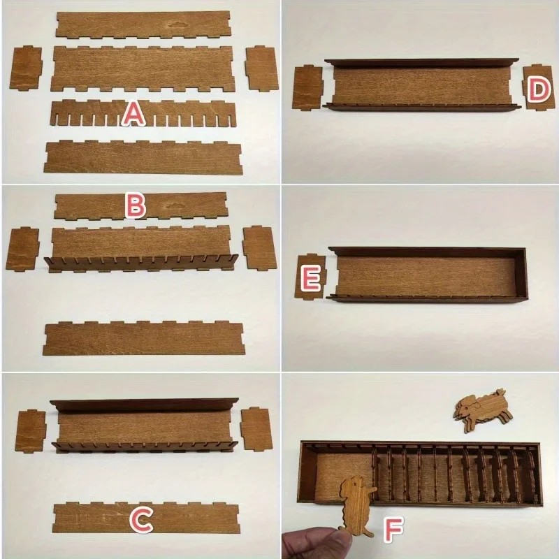 2026 Wooden Rabbit Spool Set w - Embroidery Rabbit ulasan dan harga