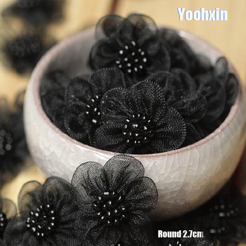 3pcs HOT 3D Black Flower Embro - Embroidery On Black Shirt ulasan dan harga