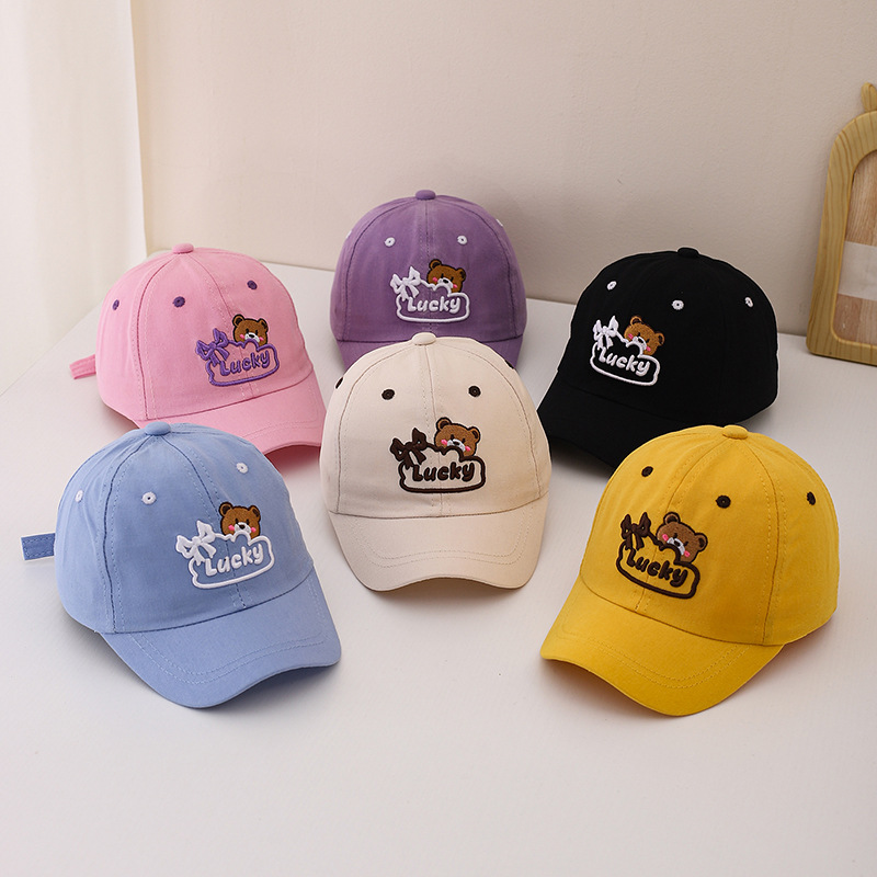 Baby Kids Sun Hat 52cm 2-5 Yea - Embroidery Cap ulasan dan harga
