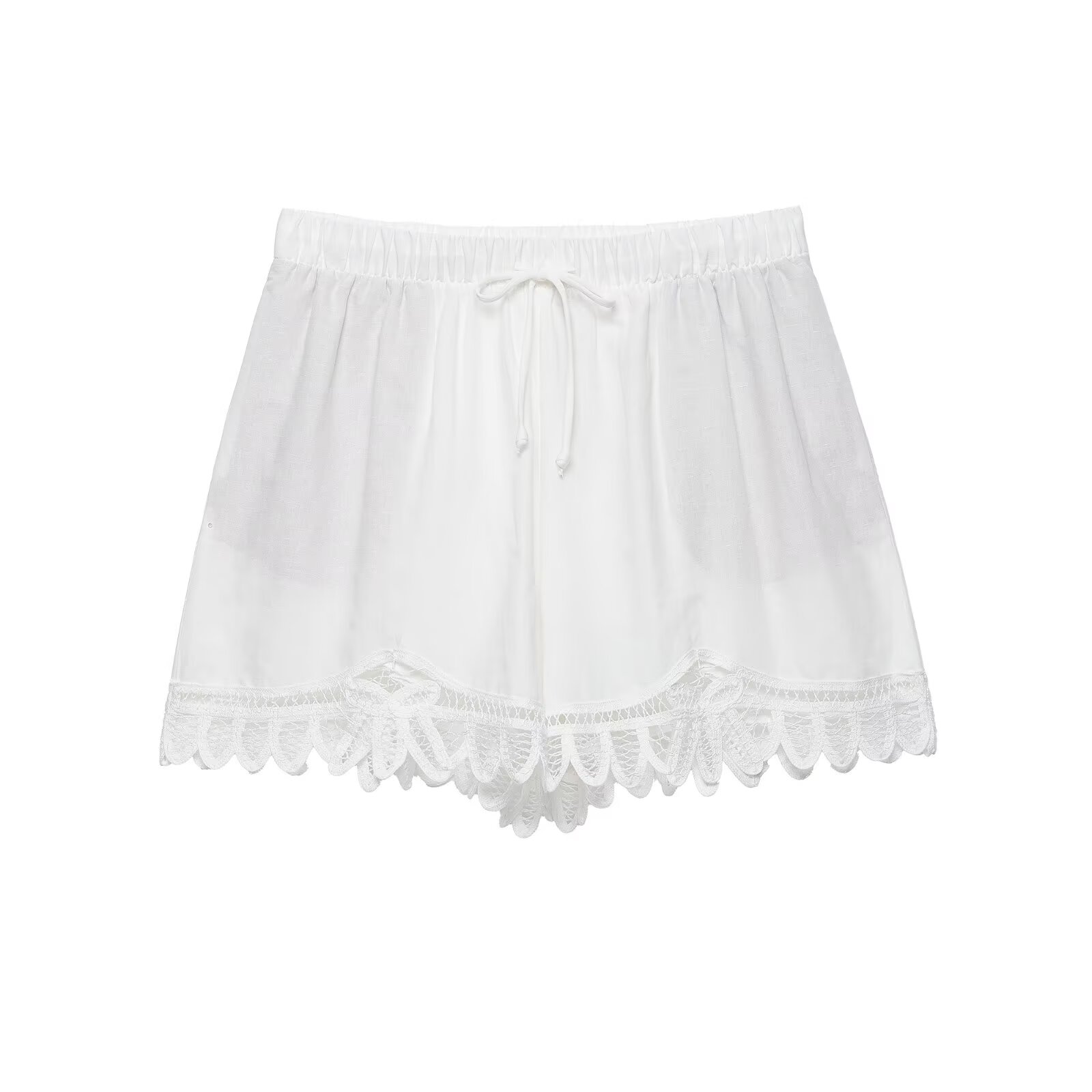 BSAY Women's White Hollow Embr - Embroidery Blouse ulasan dan harga