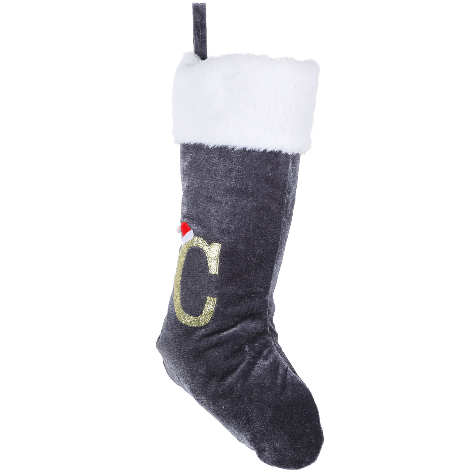 Xmas Stocking Cartoon Embroide - Embroidery Xmas Stocking ulasan dan harga