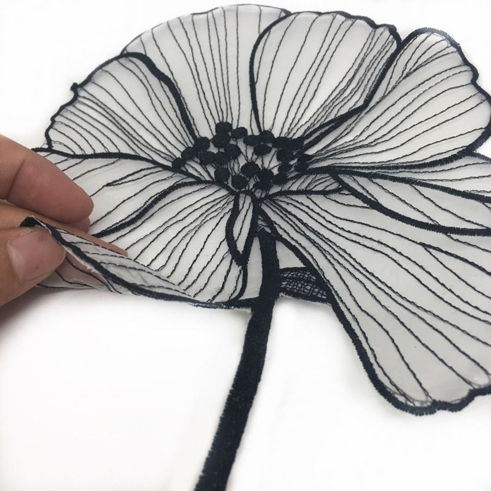 Embroidery Patch Embroidered F - Embroidery On Black Shirt ulasan dan harga