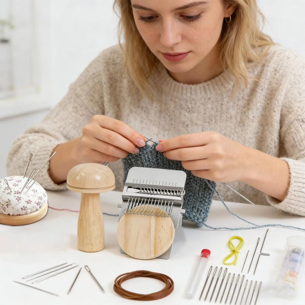 DIY Crafts Sock Darning Kit Eg - Embroidery Egg ulasan dan harga
