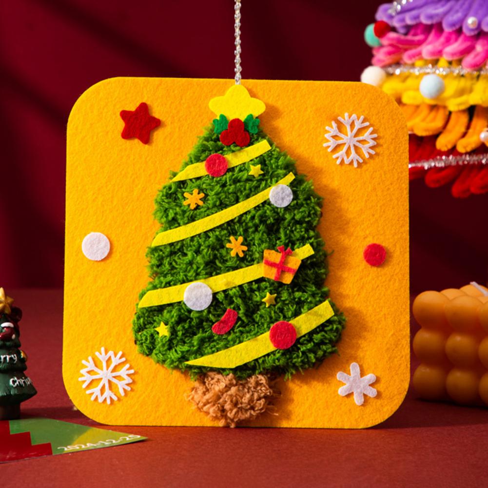 Craft Kit for Beginners Christ - Embroidery Xmas Stocking ulasan dan harga