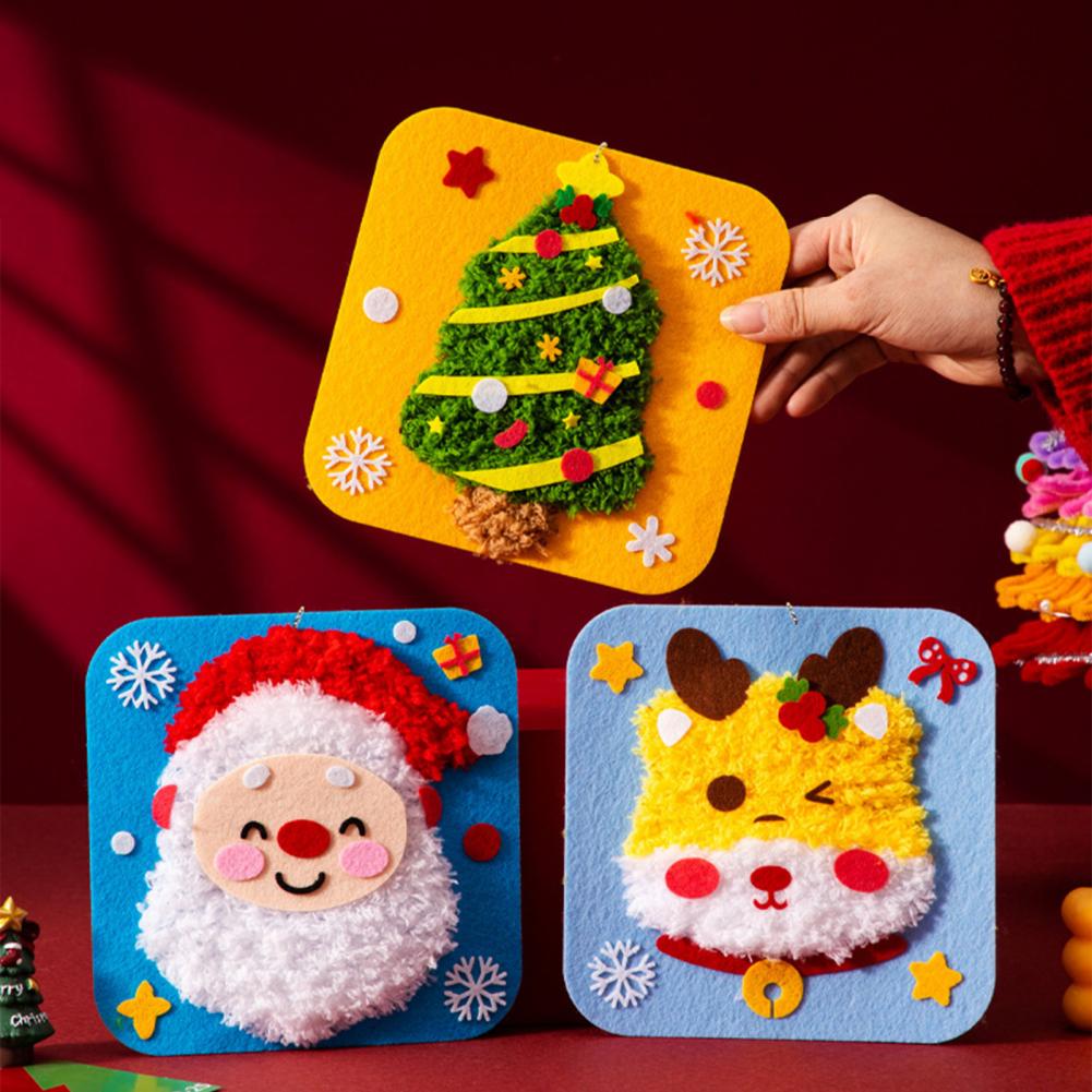 Craft Kit for Beginners Christ - Embroidery Xmas Stocking ulasan dan harga