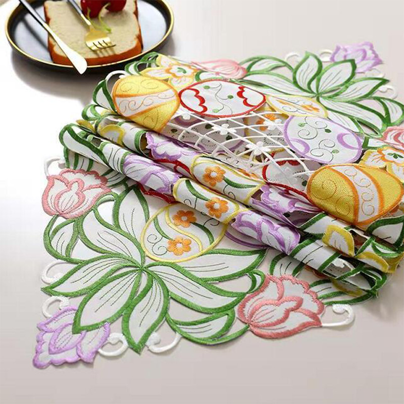 Europe Elegant Hollow Easter E - Embroidery Egg ulasan dan harga