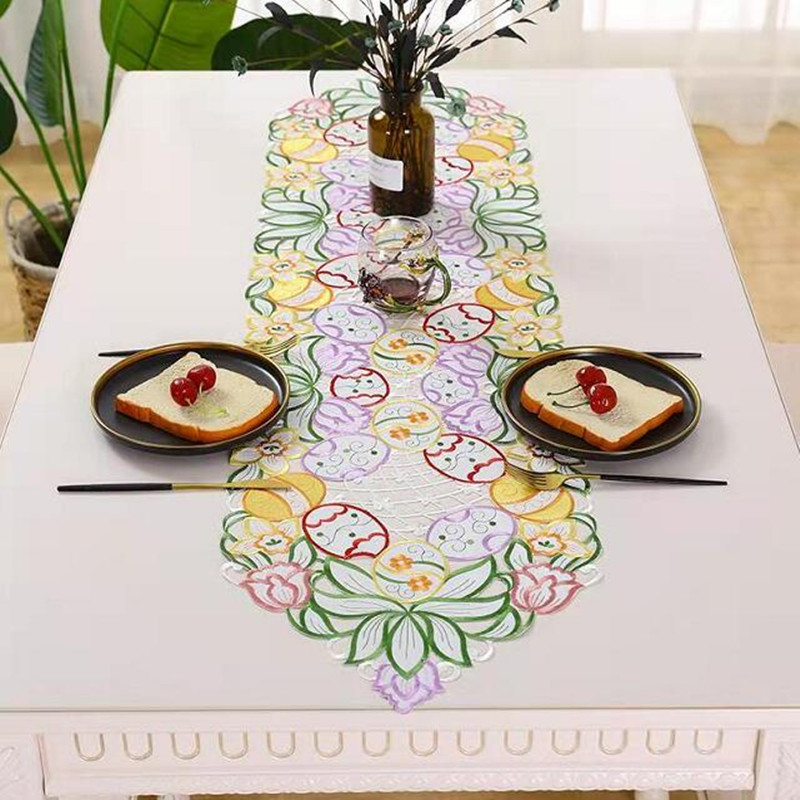 Europe Elegant Hollow Easter E - Embroidery Egg ulasan dan harga