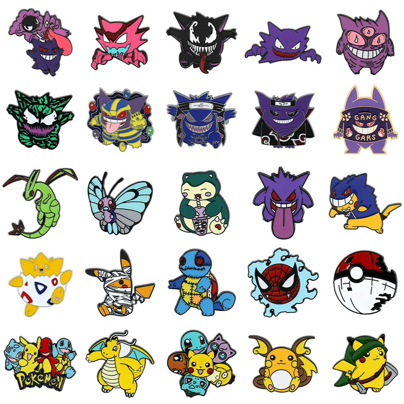 Japanese cartoon anime Pok é m - Embroidery Illustration ulasan dan harga
