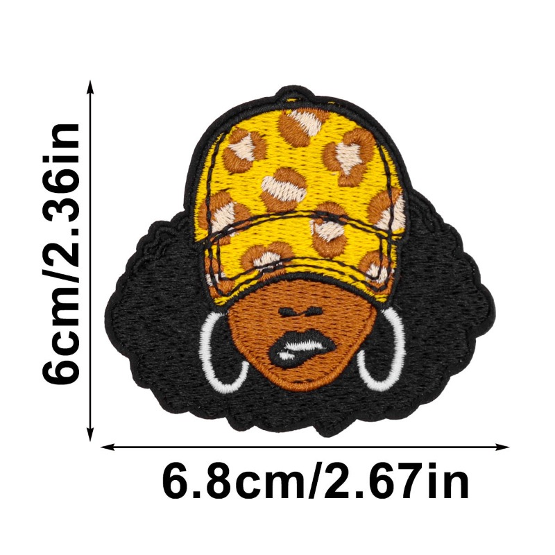 Black Girl Magic Cool Face Wom - Embroidery On Black Shirt ulasan dan harga