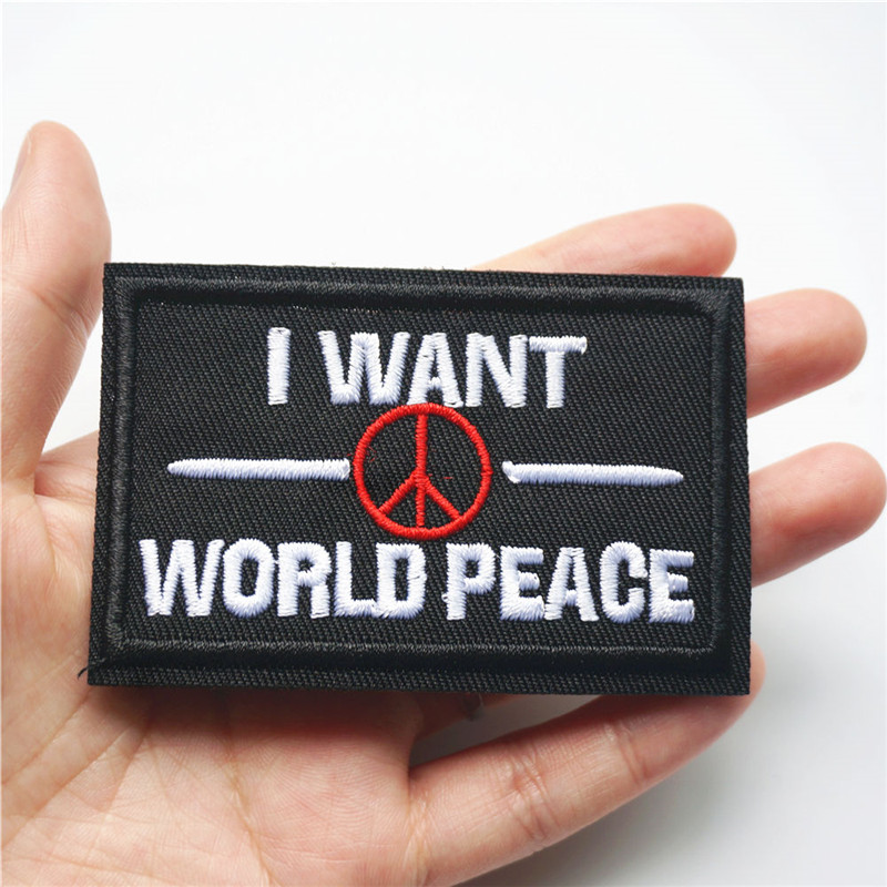 8x5CM Black Embroidery Sew Iro - Embroidery On Black Shirt ulasan dan harga