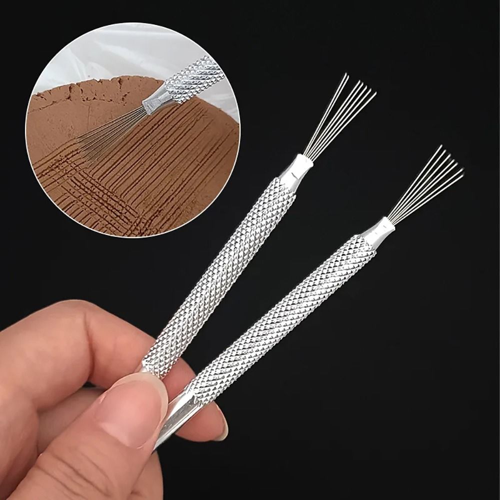 1Pcs Durable Texture Pottery C - Embroidery Texture ulasan dan harga