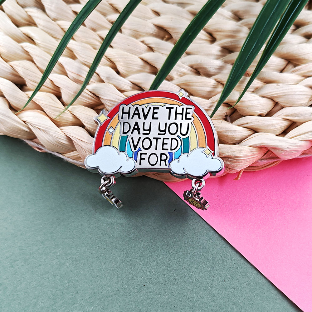 Have The Day You Voted for Bro - Embroidery Texture ulasan dan harga