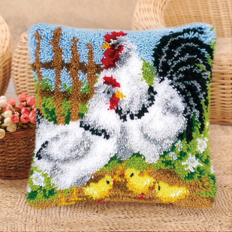 Rabbit Horse Latch Hook Kits S - Embroidery Rabbit ulasan dan harga