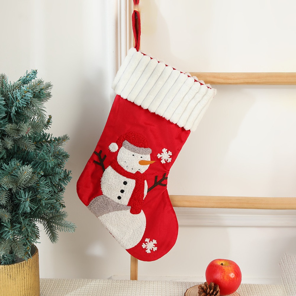 Hanging Embroidery Christmas S - Embroidery Xmas Stocking ulasan dan harga
