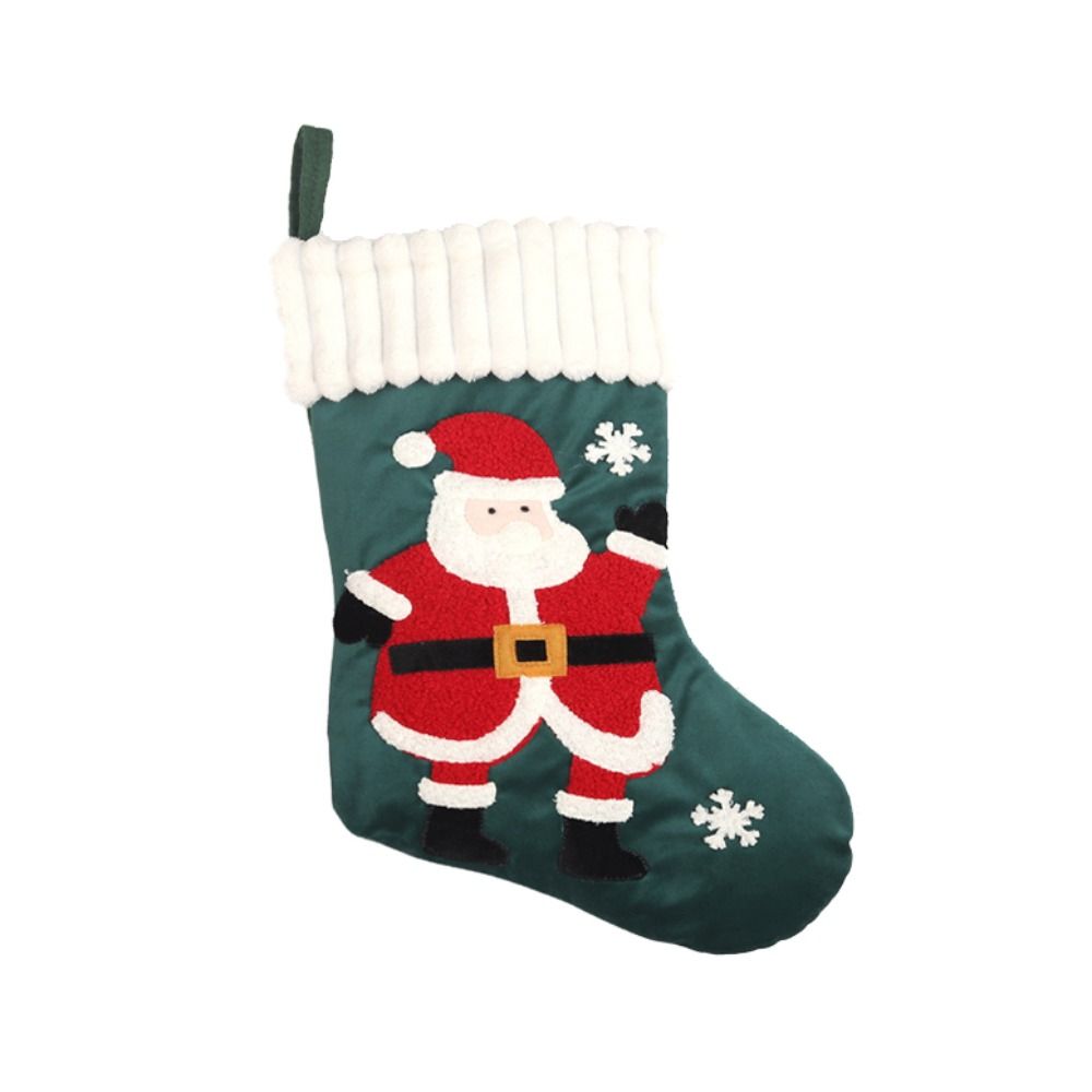 Hanging Embroidery Christmas S - Embroidery Xmas Stocking ulasan dan harga