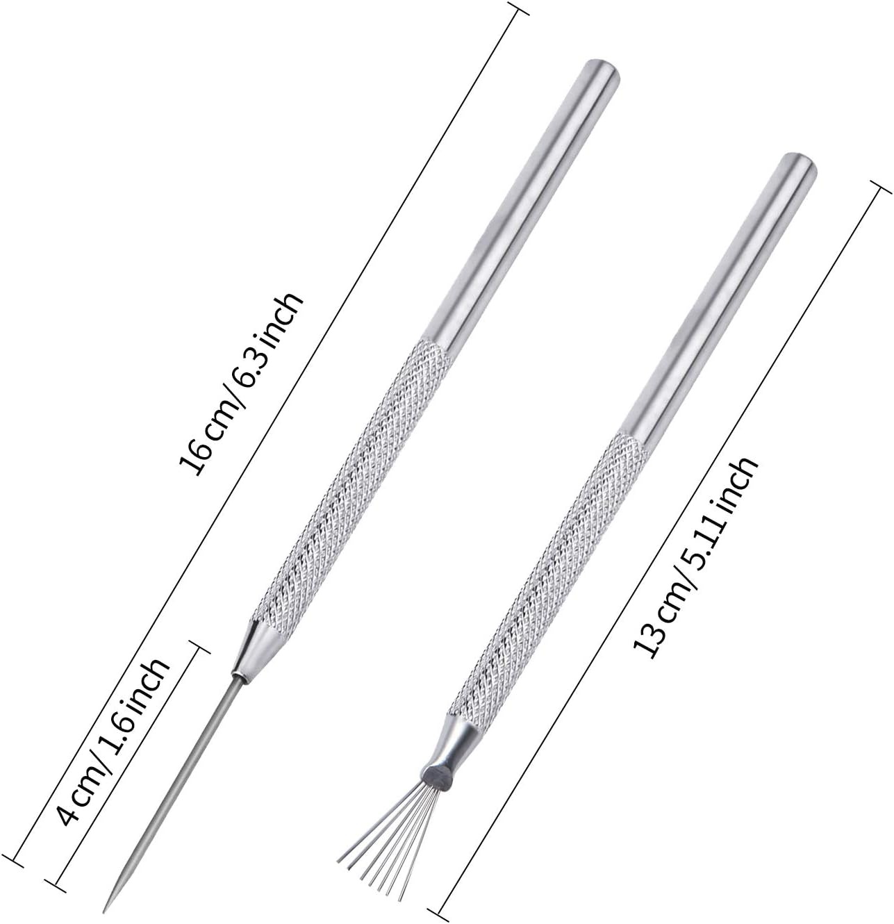 6Pcs Clay Ceramic Needle Detai - Embroidery Texture ulasan dan harga
