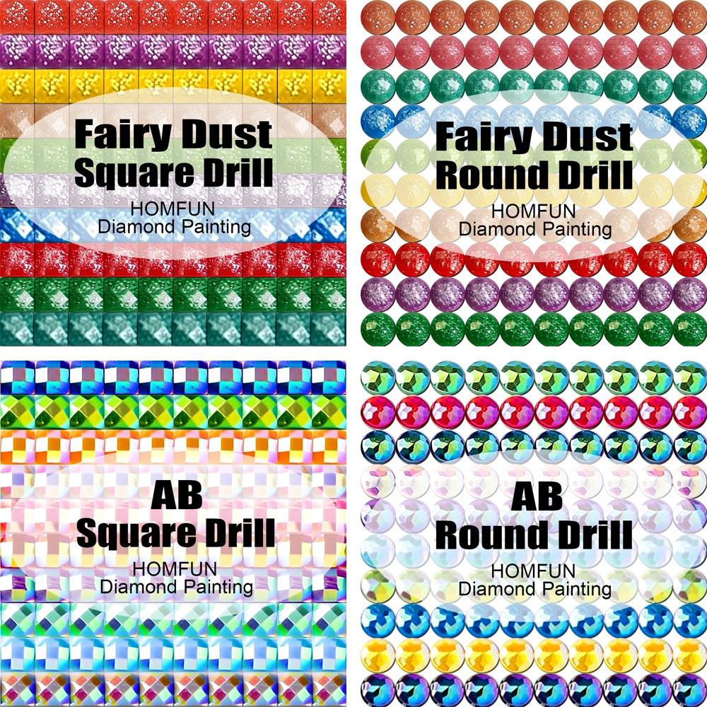 HOMFUN Fairy Dust Full Diamond - Embroidery Egg ulasan dan harga