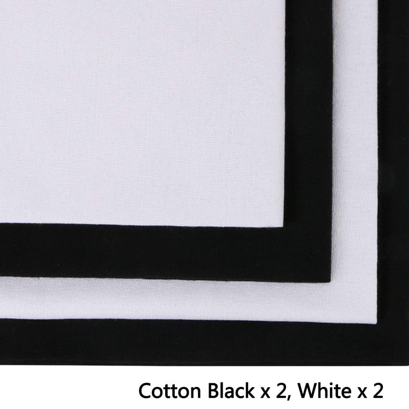 4 Pieces of Linen Fabric, Soli - Embroidery Artwork ulasan dan harga