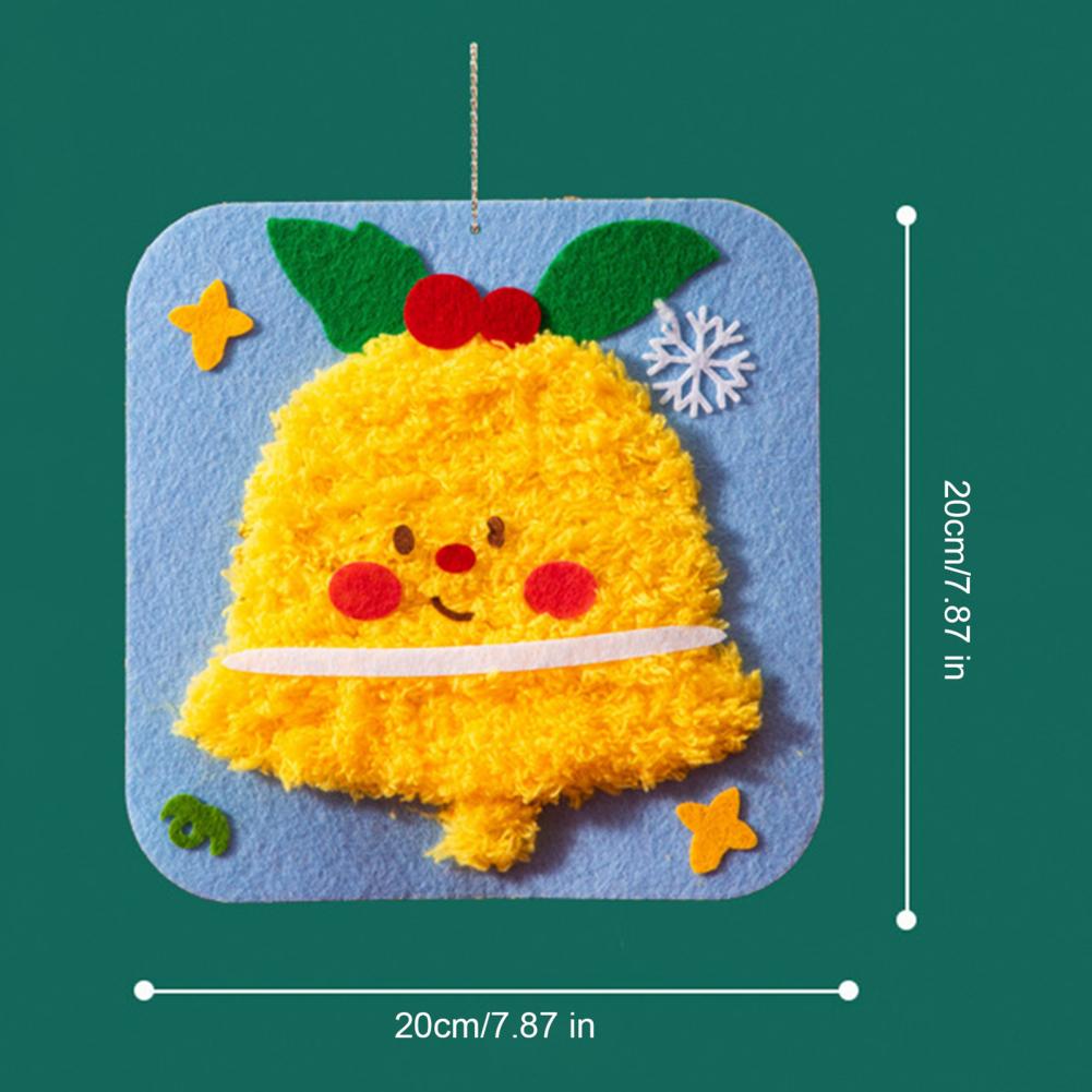 20cm DIY Christmas Embroidery  - Embroidery Xmas Stocking ulasan dan harga