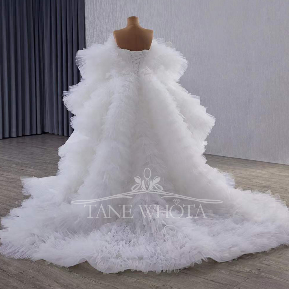 Elegant Mermaid Wedding Inner  - Embroidery Organza ulasan dan harga
