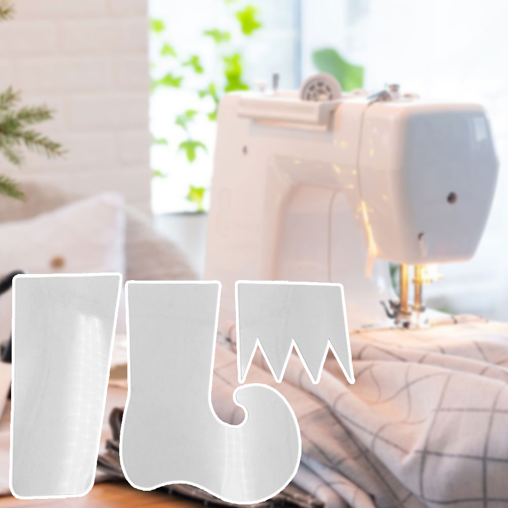Elf Xmas Stocking Template Pla - Embroidery Xmas Stocking ulasan dan harga